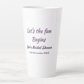 Tasse Latte l'aventure commence enterrement de vie de jeune fi
