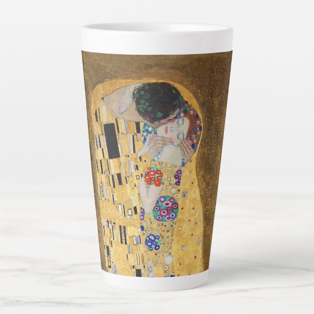 Tasse Latte Le baiser de Gustav Klimt (Devant)