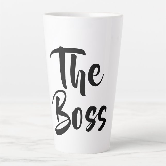 TASSE LATTE LE BOSS (Devant)