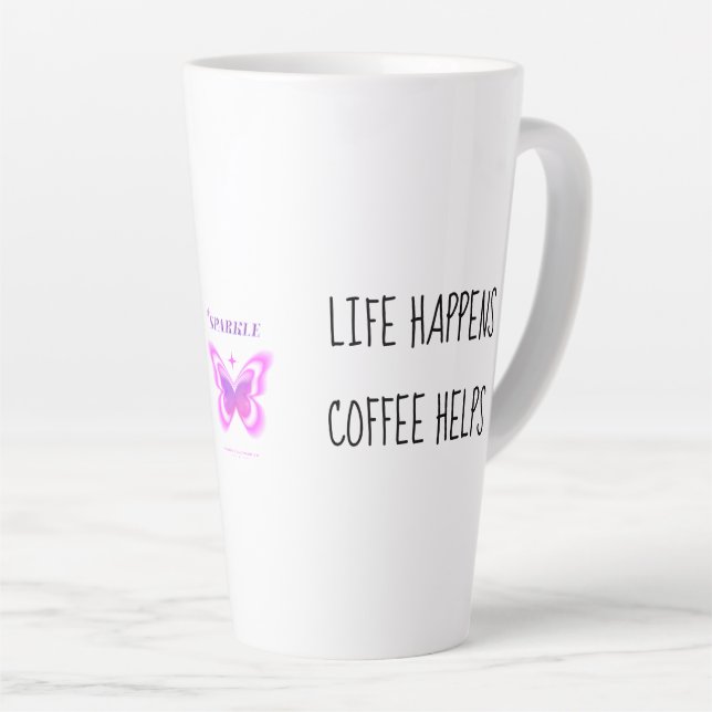TASSE LATTE LE CAFÉ AIDE (Angle droit)