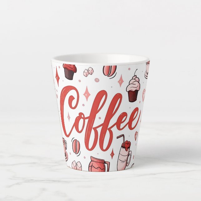 Tasse Latte le café est toujours une idée géniale (Devant)