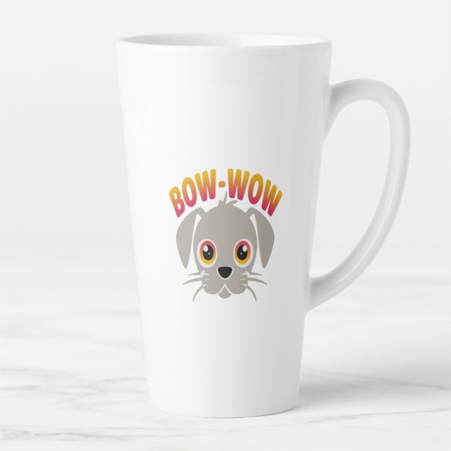 Tasse Latte Le chien loyal (Droite)