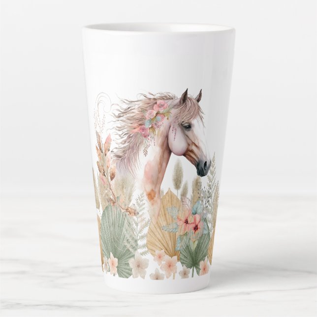 Tasse Latte Le Chuchoteur de chevaux  (Devant)