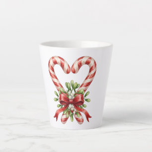 Tasse Latte Le cœur en canne à sucre