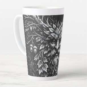 Tasse Latte Le Green Man par BurnsInHell