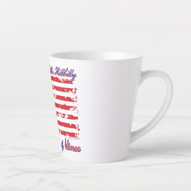 Tasse Latte Le Hors-la-loi et le Hillbilly (Droite)