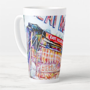 Tasse Latte Le jardin de la sagesse de l'East Village