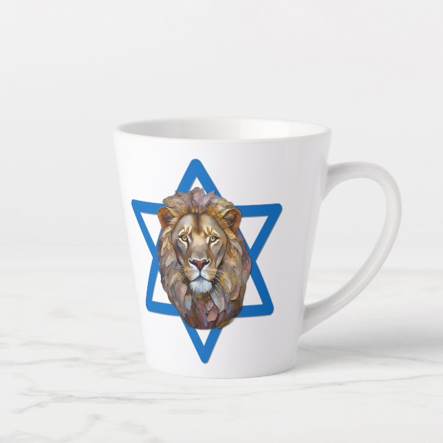 Tasse Latte Le Lion De Juda (Droite)