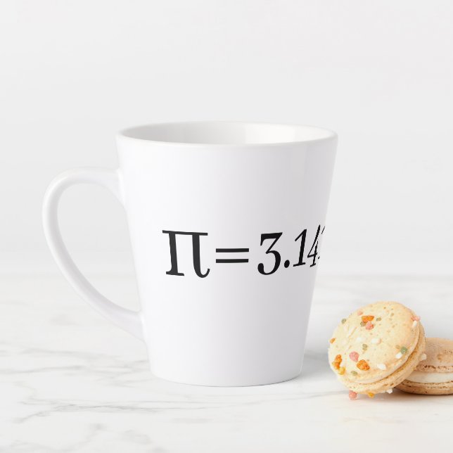Tasse Latte Le nombre Pi Math & Science Lover's (En situation)