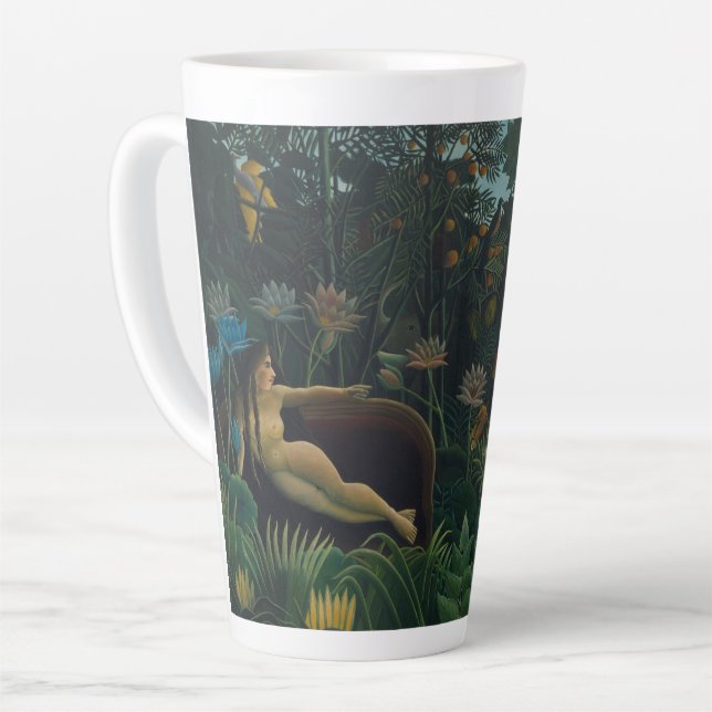 Tasse Latte Le rêve (Le Reve Exotique) d'Henri Rousseau (Angle gauche)