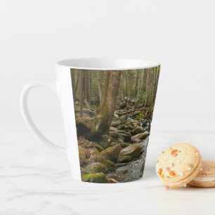 Tasse Latte Le ruisseau Le Conte dans les montagnes Great Smok
