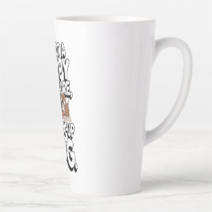 Tasse Latte Le voyage du chien adulte