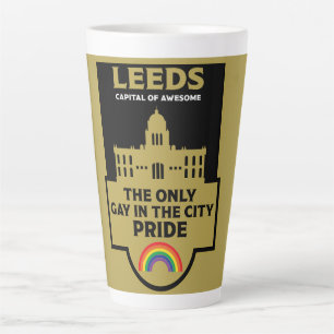 Tasse Latte Leeds Gay pride - Leeds England LGBT -