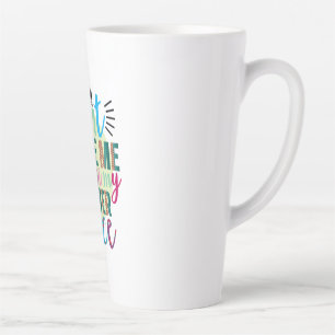 Tasse Latte L'Enseignant Ne Me Fait Pas Utiliser Ma Voix D'Ens