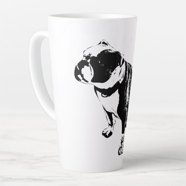 Tasse Latte Lent Est Naturel (Angle gauche)