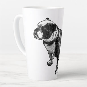 Tasse Latte Lent Vient Facile