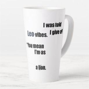 Tasse Latte Léo Fun Design inspirant pour un usage quotidien e