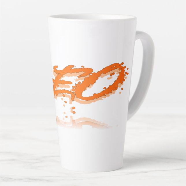 Tasse Latte Leo Reflection (Angle droit)