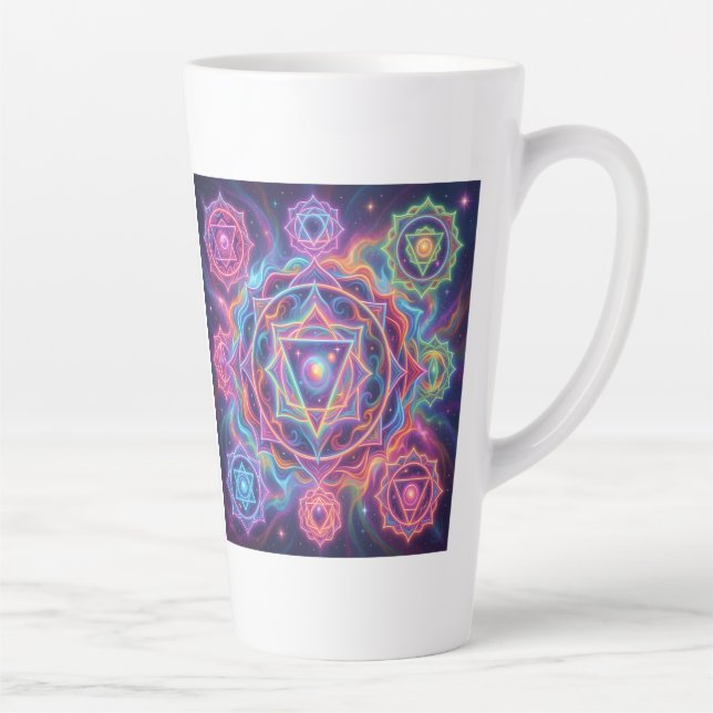 Tasse Latte Les 7 Chakras´10 (Droite)