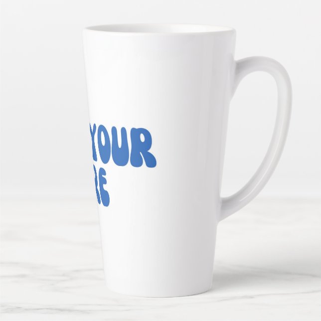 Tasse Latte Les amateurs de café (Droite)