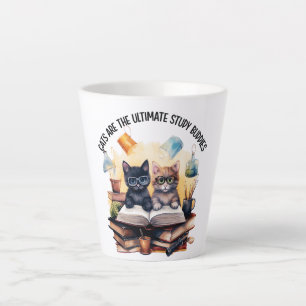 Tasse Latte Les Chats Sont Les Derniers Étudiants