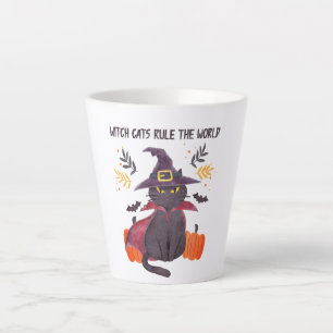 Tasse Latte Les Chats-Sorcières dominent le monde