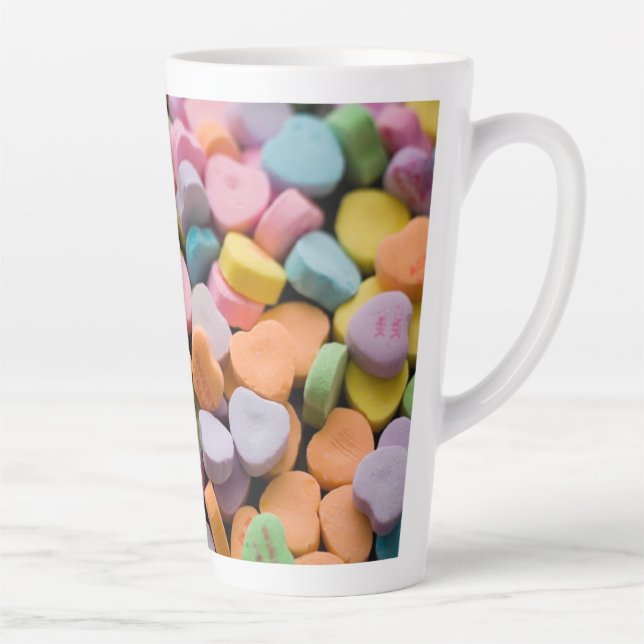 TASSE LATTE LES COEURS DE LA BOUGIE DE VALENTINE (Droite)