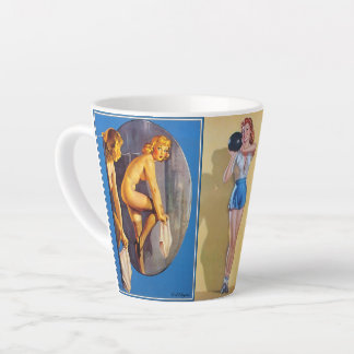 Tasse Latte Les filles sexy et Vintages
