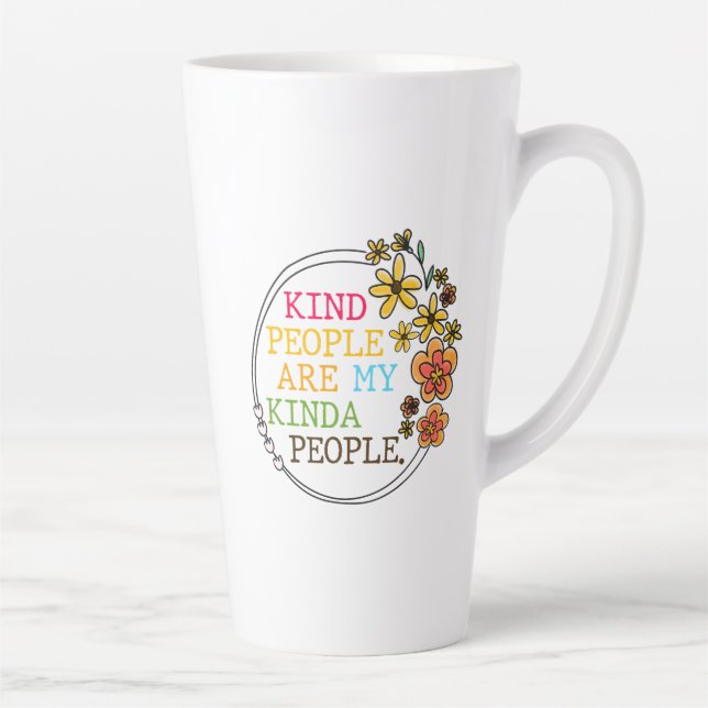 Tasse Latte Les Gens Sont Mes Gens (Droite)