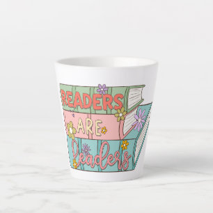 Tasse Latte Les Lecteurs Sont Des Leaders