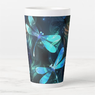 Tasse Latte Les libellules du lac