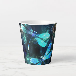 Tasse Latte Les libellules du lac