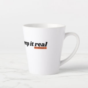 Tasse Latte Les Memoirists le gardent réel LTM Souligné