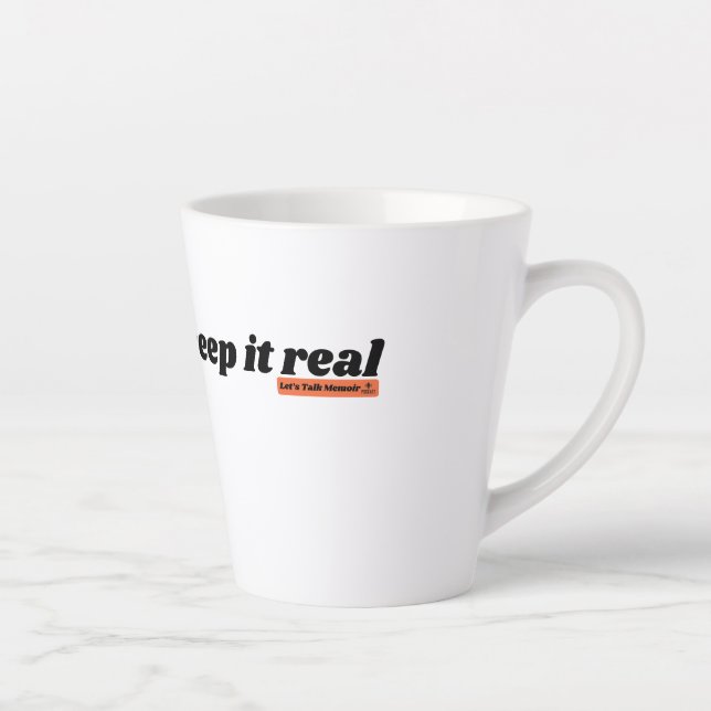 Tasse Latte Les Memoirists le gardent réel LTM Souligné (Droite)