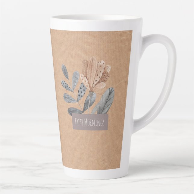 Tasse Latte Les rêves de forêts défraîchis (Droite)