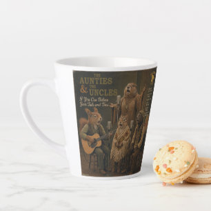 Tasse Latte Les Tantes et les Oncles : une parodie