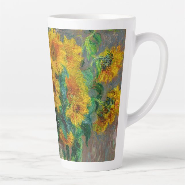 Tasse Latte Les tournesols Monet (Droite)