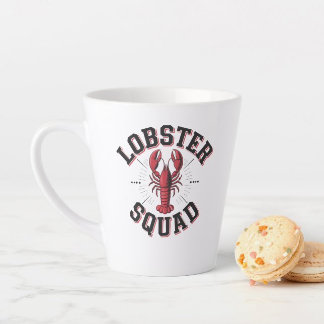 Tasse Latte L'escouade des homards (En situation)