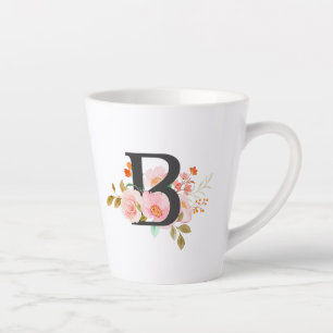 Tasse Latte Lettre B