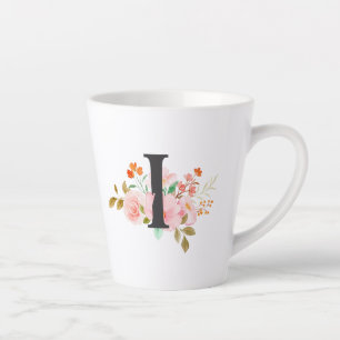 Tasse Latte Lettre I