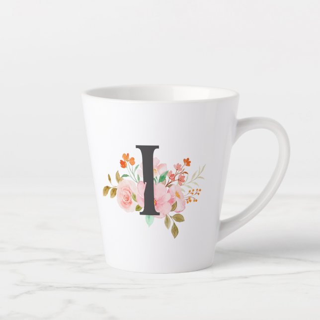 Tasse Latte Lettre I (Droite)