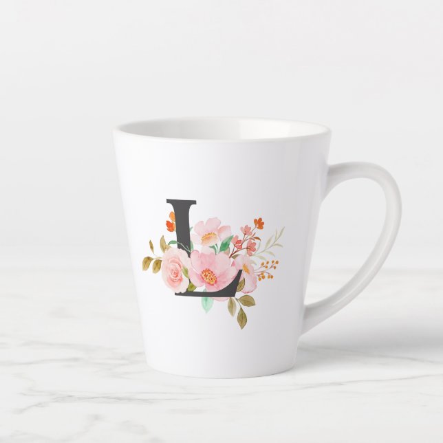 Tasse Latte Lettre L (Droite)