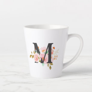 Tasse Latte Lettre M