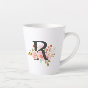 Tasse Latte Lettre R