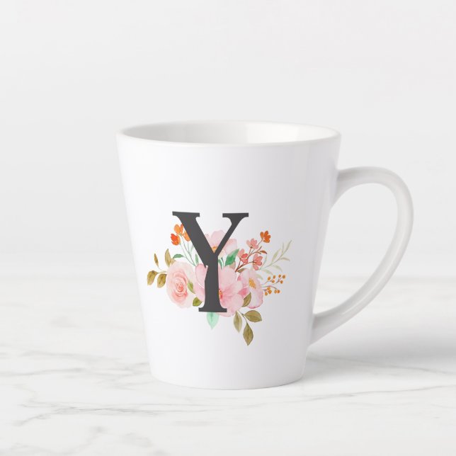 Tasse Latte Lettre Y (Droite)