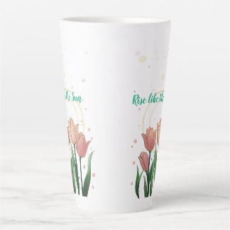 Tasse Latte Lever comme le Soleil