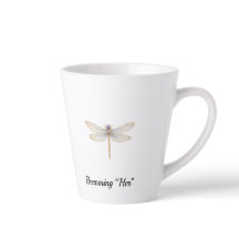 Tasse Latte Libellule