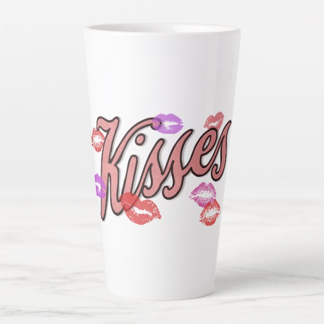 TASSE LATTE LIP KISSES (Devant)