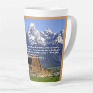 Tasse Latte L'ironie de la vie