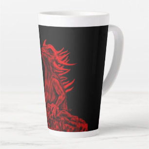 Tasse Latte Little red Dragon